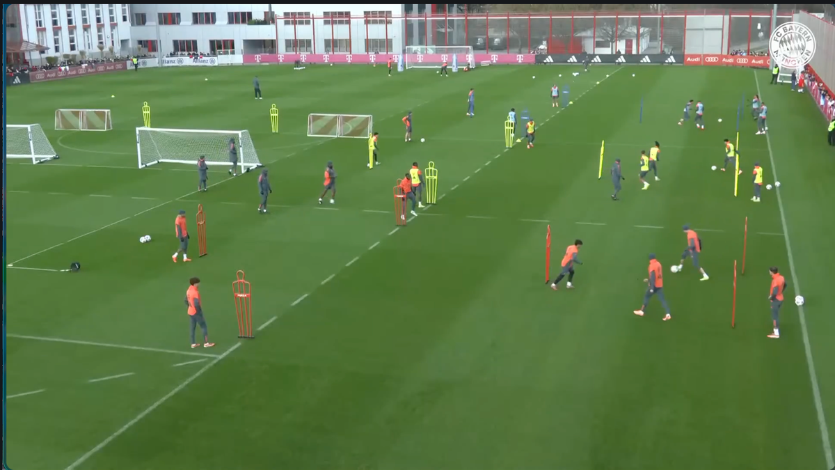 Entrenamiento Bayern Munich