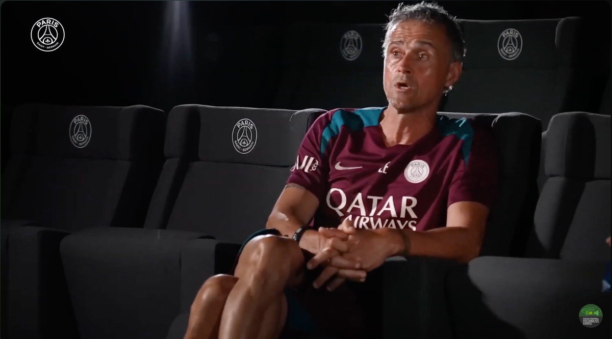 "Luis Enrique en PSG"