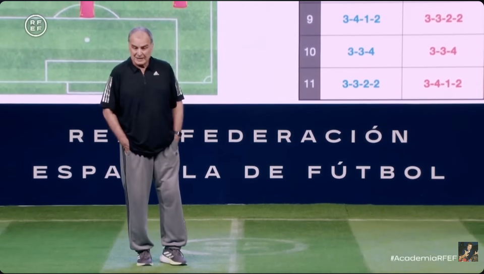 Marcelo Bielsa en la Academia RFEF