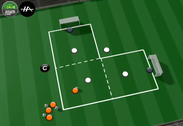 Duelos: 1v1 y luego 1v1+ remate